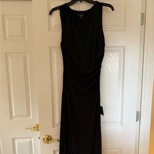 Lulu's Elegant Black Maxi Dress